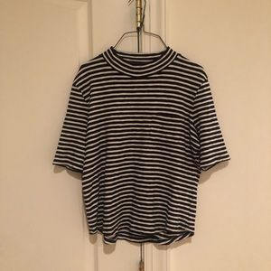 Madewell mockneck shirt